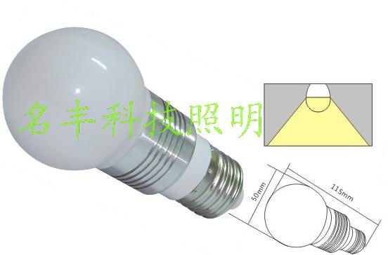 供应大功率LED球泡  ，LED球泡 
